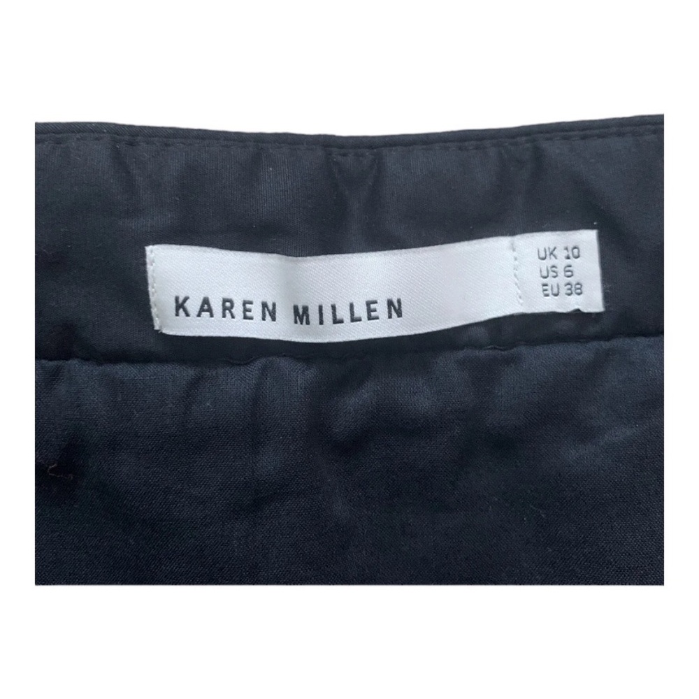 Karen Millen Aztec Embroidered Mini Dress Size 10 - Picture 6 of 13